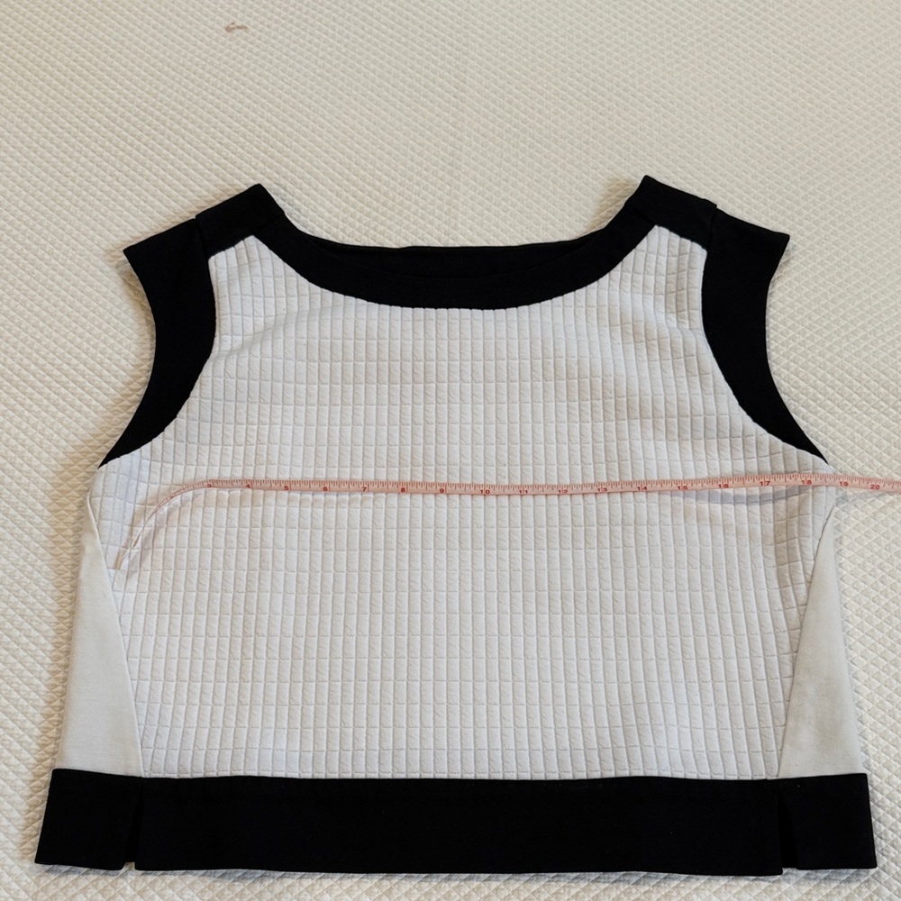 Black and White Women's Top